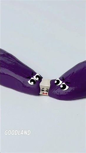 Goodland | Magnetic clay 😜 #goodland #shorts #doodles #doodlesart