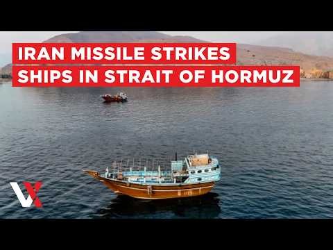 LIVE | Strait Of Hormuz Traffic After Report Of Iran Missiles Targeting Commercial Ships | VERTEX