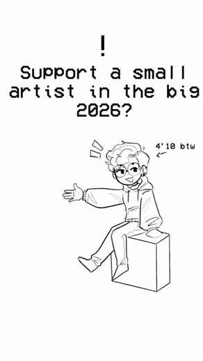 Shadow on Instagram: "If you like aliens and silly little guys…then you’re in the right spot :D I draw a lot of my oc mostly, but they’re super cool I swear. It’s rough out there for small accounts… Also! This is a trail reel! So if you found this, then you’re super neat :) Oooo you wanna follow me so bad oooo…… . . . Artist, small artist, art, drawing, digital art, support, oc, oc art, artist support. #smallartist #artistsupport"