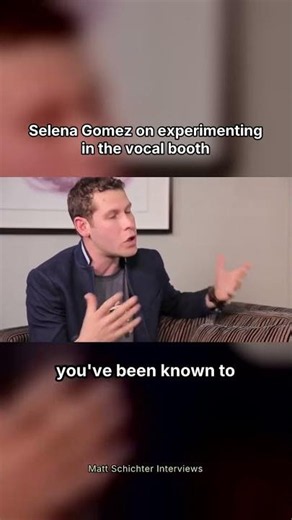 Selena Gomez on experimenting in the vocal booth #shorts