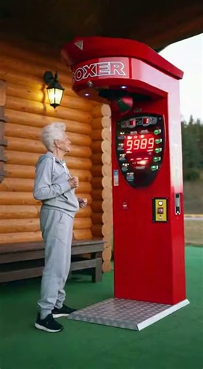 Old Woman Breaks Boxing Machine World Record