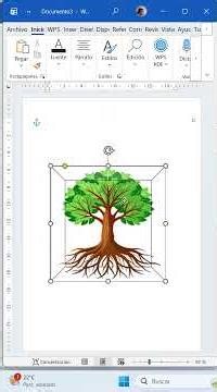 Learn how to insert an image inside a 3D shape in Word. #excel #word #tutorial