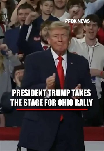 NOW: President Trump takes the stage for a rally in Youngstown, Ohio, as he continues his campaign push ahead of the midterms.