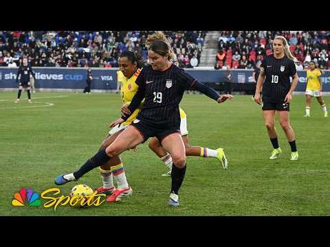 Highlights: USWNT v. Colombia (En Español) | 3/7/26 | NBC Sports