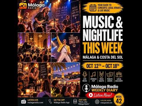 Music & Nightlife This Week Málaga & Costa del Sol 12–18 October 2026