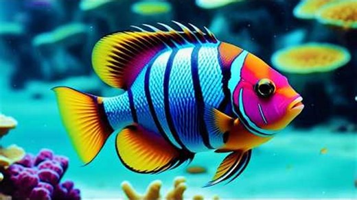 Calming Ocean Life 🌊 Relaxing Ocean Fish 4K for Deep Sleep & Stress Relief. #4k #ocean