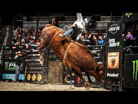Daylon Swearingen rides Super Trooper for 88.7 points | PBR UTB Highlight