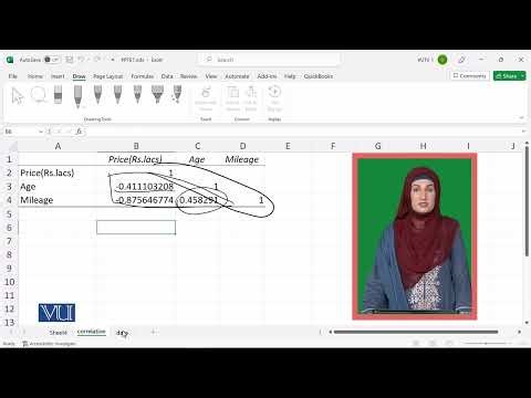 Multiple Regression with two variables using Excel | Regression Analysis | STA5204_Topic067