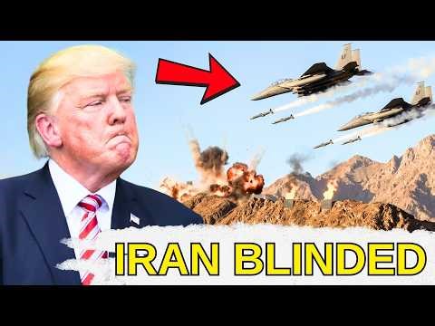 IRAN BLINDED! U.S.F-15 Strike Eagles DESTROY Air Defense Command Center With 8Missiles in 14Minutes!