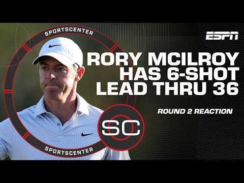 Masters Round 2 Reaction: Rory McIlroy discusses mindset with 6-shot lead | SportsCenter