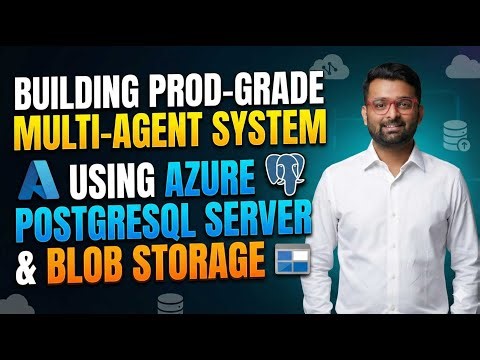 Part 2 | Ideating Project | CrewAI MAS Using Azure Blob Storage | Azure PostgreSQL DB | FAST API