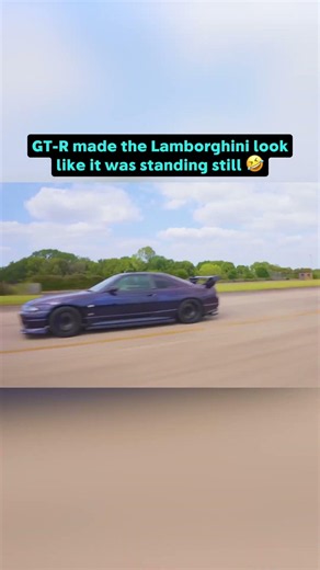 When a supercar meets Godzilla...