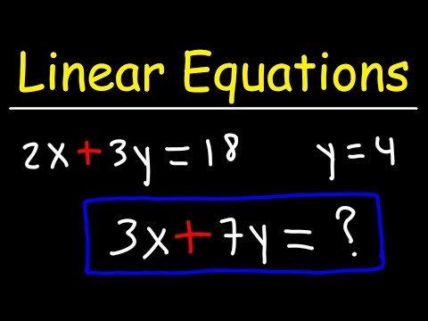 Evaluating Algebraic Expressions by Solving Linear Equations - GED Math