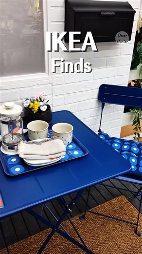 IKEA Finds ✨ Blue SUNDSÖ patio set