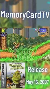 Shrek the Third on Game Boy Advance 🧅🎮 | Retro Gaming Throwback!