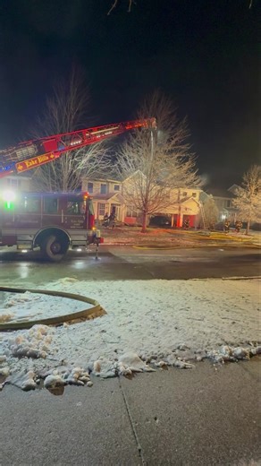 Scene video from Lake Villa structure fire | NE Illinois Emergency Incidents