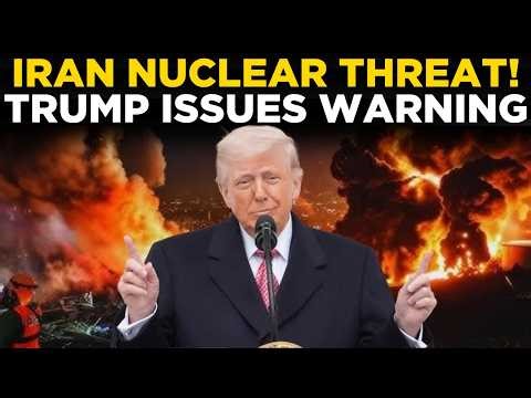 Trump Speech LIVE: Trump Warns Iran On Nuclear Program Amid Rising Global Tensions | Iran crisis