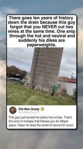 ONE SWING AWAY FROM TOTAL DISASTER