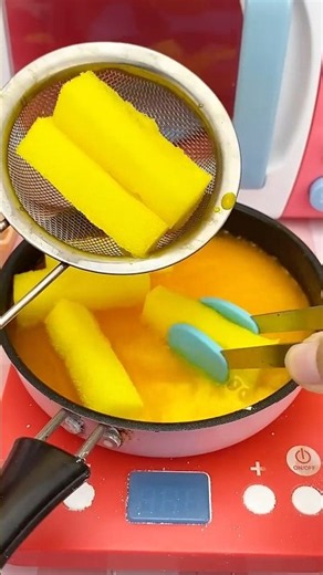 Satisfying with Unboxing & Review Miniature Kitchen Set Toys Cooking Video | ASMR Videos no music