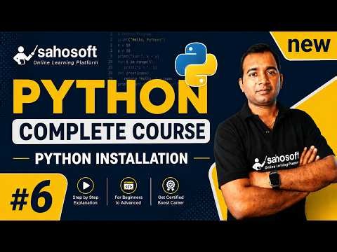 Python installation on windows | Python AI based | Complete Python course Series 2026 | Lecture 3