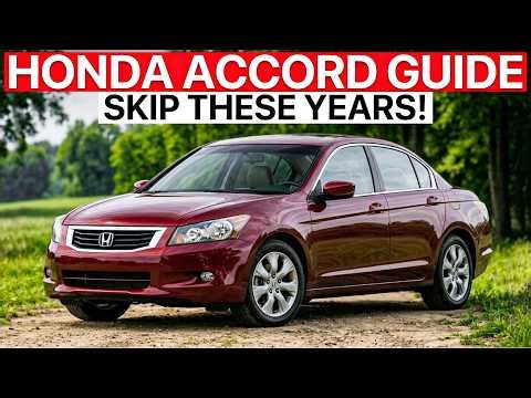 I Ranked Every Honda Accord Generation from WORST to Best