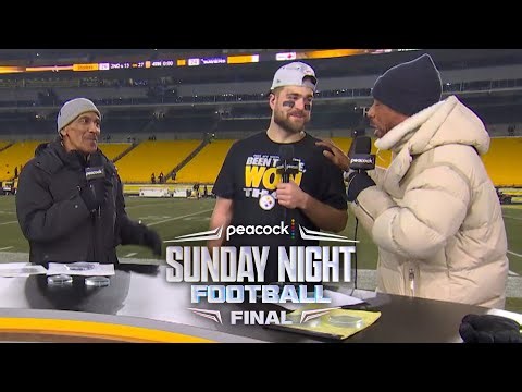 Pat Freiermuth: Aaron Rodgers 'keeps us calm' under pressure | PSNFF | NFL on NBC