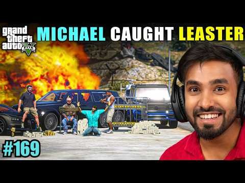 MICHAEL CAUGHT LESTER | TECHNO GAMERZ GTA V GAMEPLAY #169