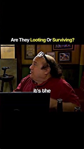 Looting Or Surviving