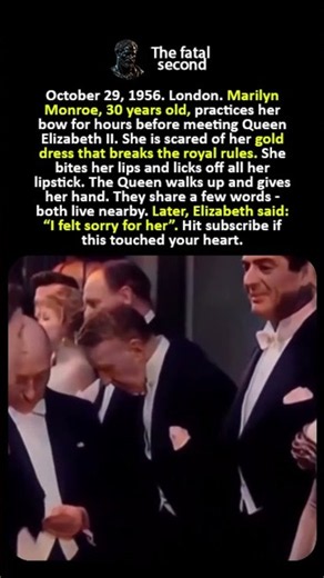The Queen Did Not See a Star - She Saw a Scared Girl 👑💄