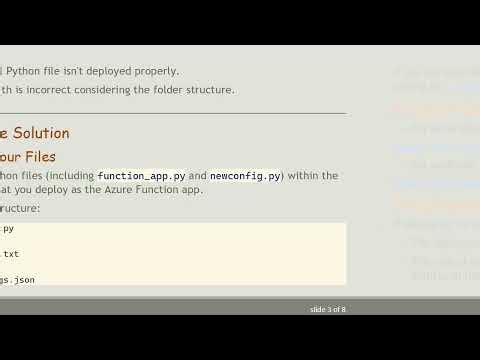 Using Additional Python Files in Azure Functions