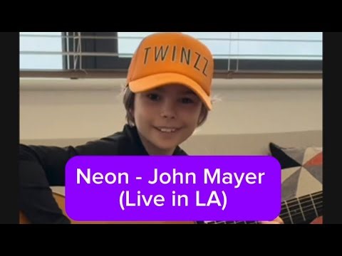 Leonardo Patrick - Neon (Live in LA - John Mayer Cover)