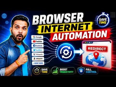 Internet Automation | Chrome Mein Apne Rules Banao! Websites Automatically Redirect Hongi