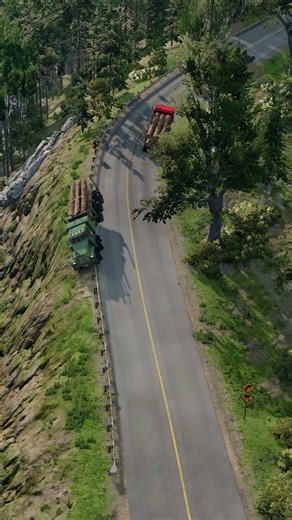 Realistic Highway Car Carshes #586 - BeamNG.Drive