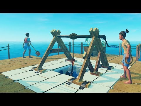 RAFT | Ep. 9 | Open-World Survival Crafting Base Building at Sea | Co-Op Adventure Begins!