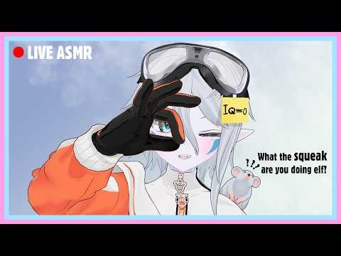 [Live Elf Boy ASMR] I repeat! It's not a JOKE! | Soft Spoken, Mic Taps, Scratches, Mouth Sounds