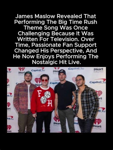 James Maslow Explains Why He Now Loves Performing the Big Time Rush Theme Song