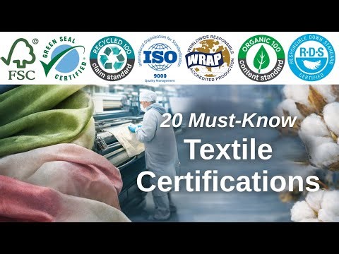 20 Must-Know Textile Certifications: OEKO-TEX, GOTS, GRS, ISO & More | Complete Fabric Sourcing