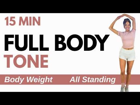 🔥 15 Minute No Equipment Full Body Workout at Home | Bodyweight Workout 🔥 Lucy Wyndham-Read
