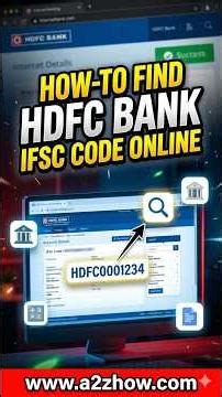 Where Can I See My Branch IFSC Code in HDFC Netbanking