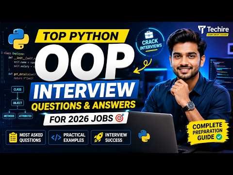 Top Python OOP Interview Questions & Answers for 2026 Jobs