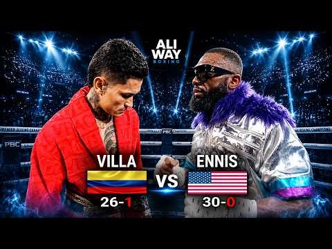 Jaron Boots Ennis (USA) vs Roiman Villa (Colombia) | KNOCKOUT, Boxing Fight Highlights HD