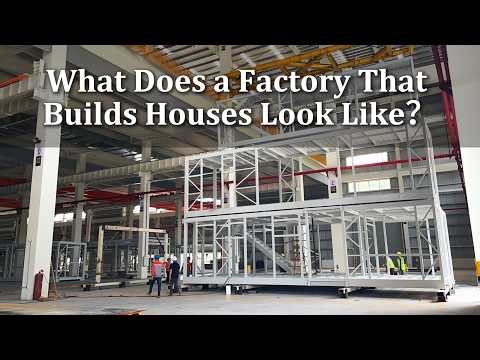 Let’s take a look at how modular buildings are constructed in a factory #modularconstruction #gsmod