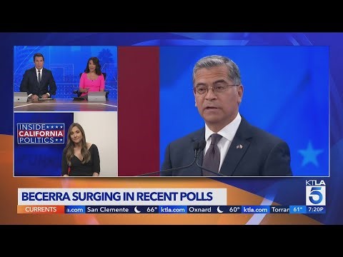 Becerra-mentum? Xavier Becerra surging in California Governor's Race Following Debate