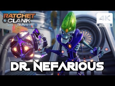 Ratchet & Clank: Rift Apart - Dr Nefarious Boss Fight and Cutscene (4K 60FPS PS5 Pro)