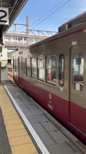 【引退済み】近江鉄道822F 彦根駅発車シーン #電車 #回送列車 #鉄道 #train #railway