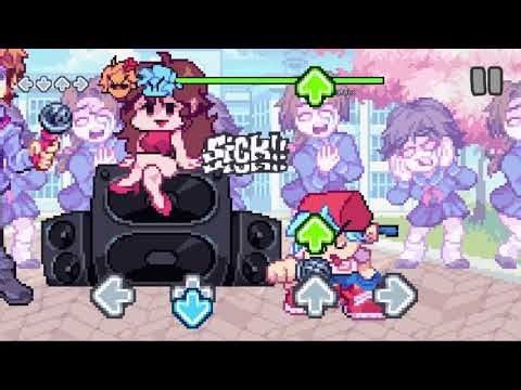 Don't Make Sempai Angry.FNF Week 6 Full Gamepaly -Leo16bit #fridaynightfunkingame #fridaynightvideos