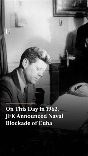 October 22, 1962: John F. Kennedy Announced Naval Blockade of Cuba | Firstpost Rewind