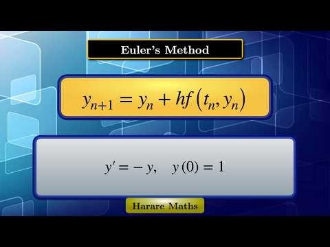 Numerical Analysis | Euler's Method