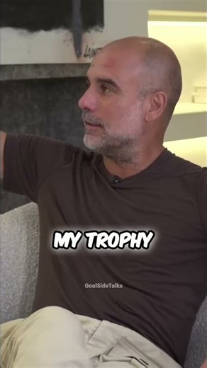 Guardiola doesn't care about Trophys🏆 #guardiola #interview