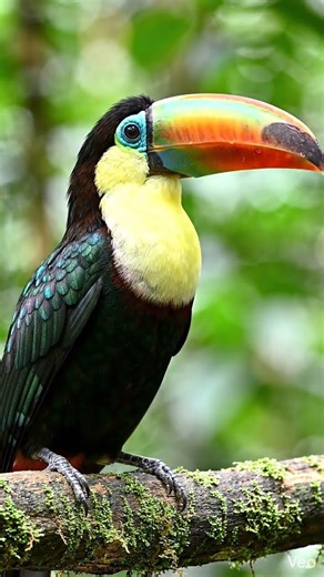 Stunning Toucan with a Colorful Beak 🐦🌈 | Nature Beauty